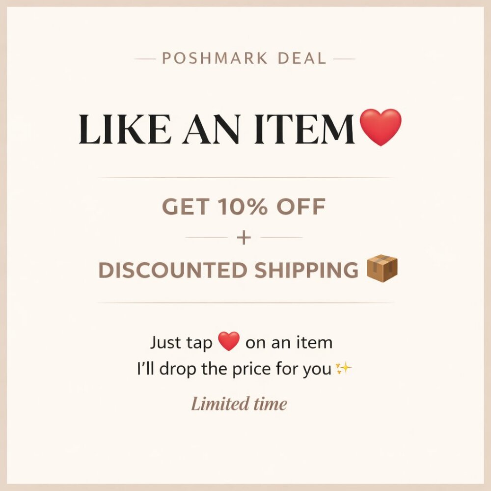Like to Unlock 10% Off + Discounted Shipping ✨